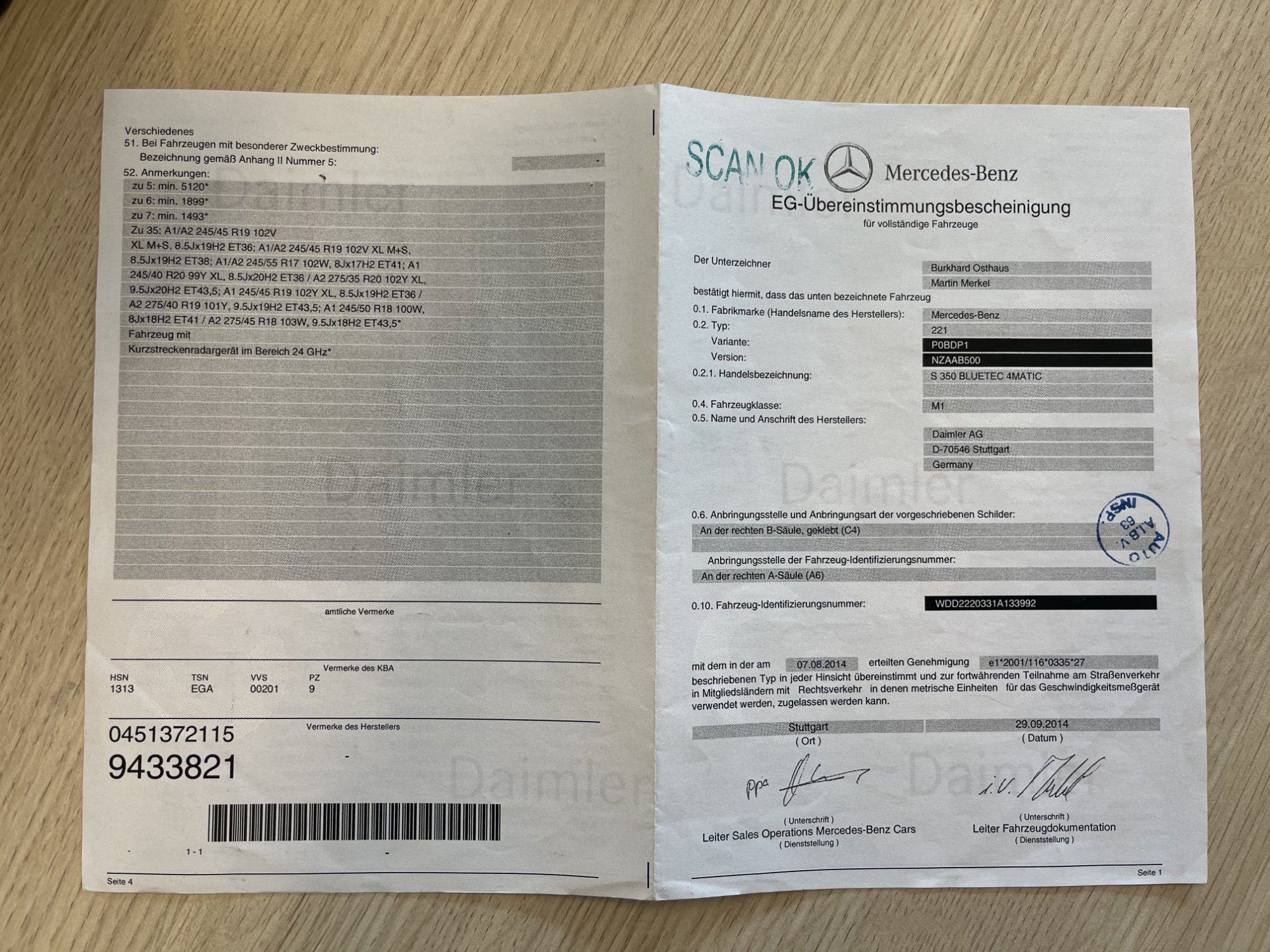 2016 Mercedes-Benz S   