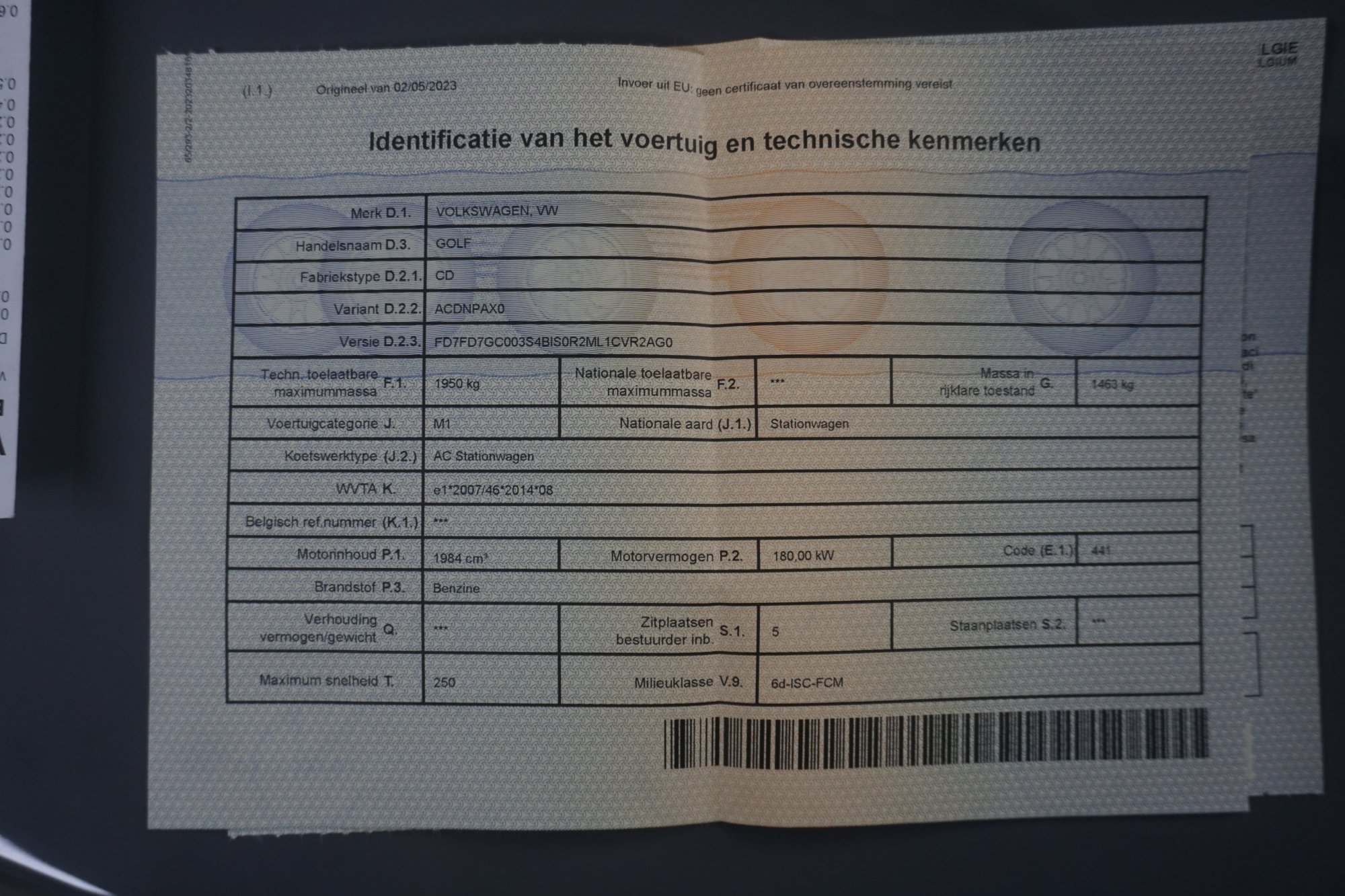 2020 Volkswagen Golf   