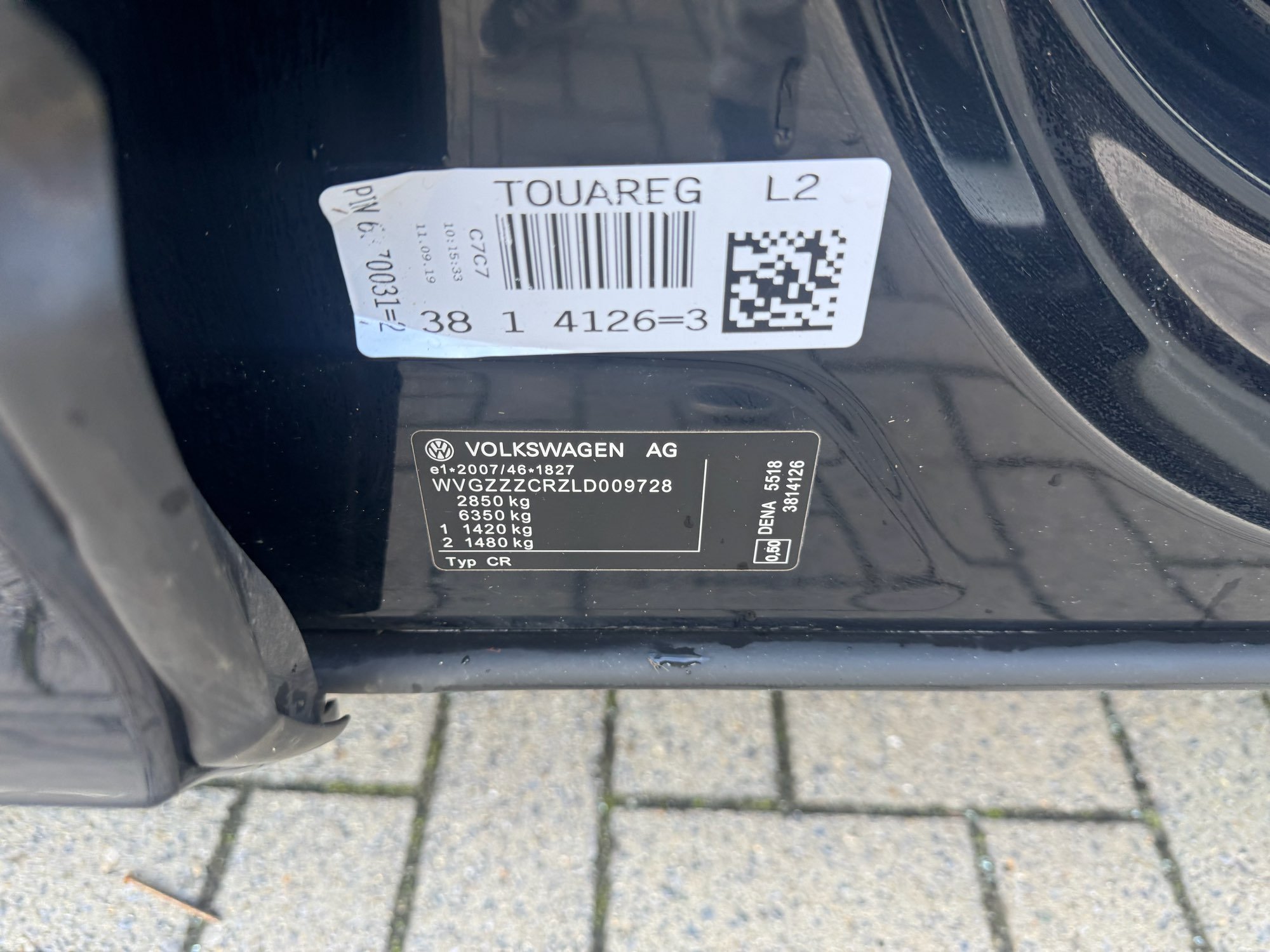 2019 Volkswagen Touareg   