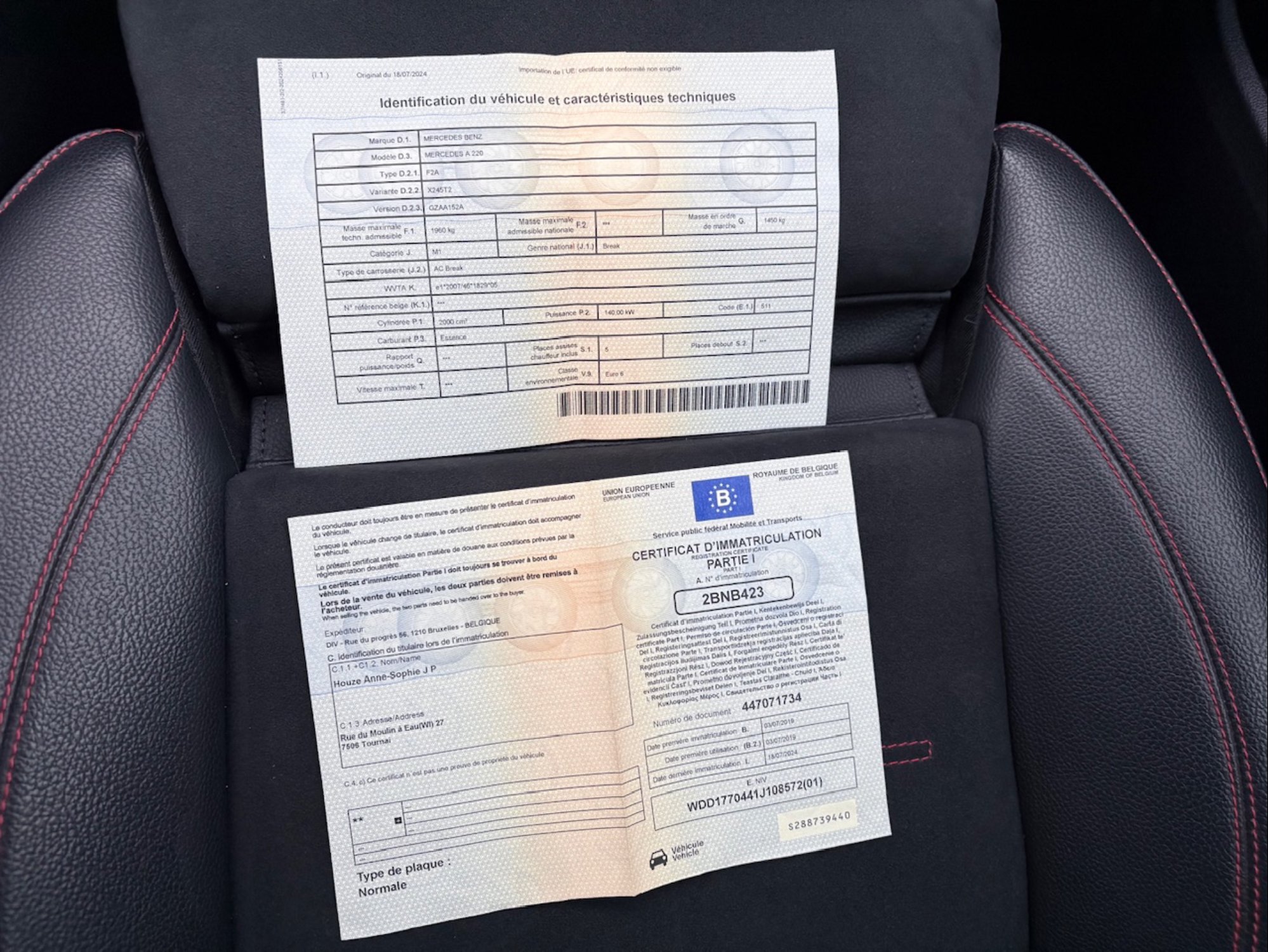 2019 Mercedes-Benz A   