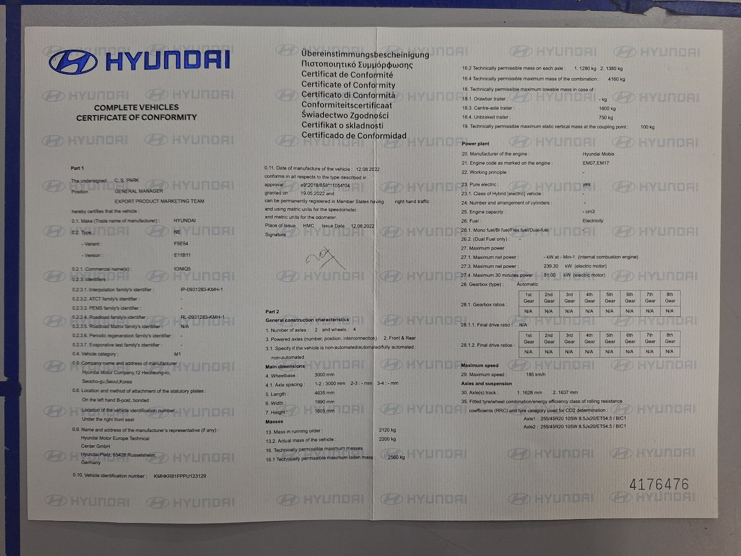 2022 Hyundai Ioniq 5   