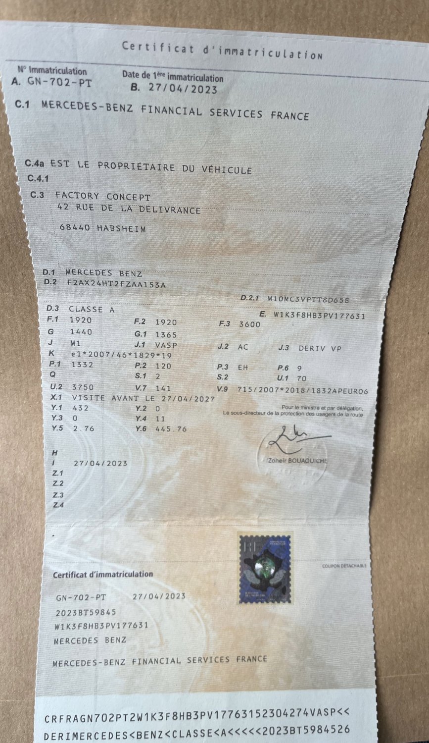 2023 Mercedes-Benz A   