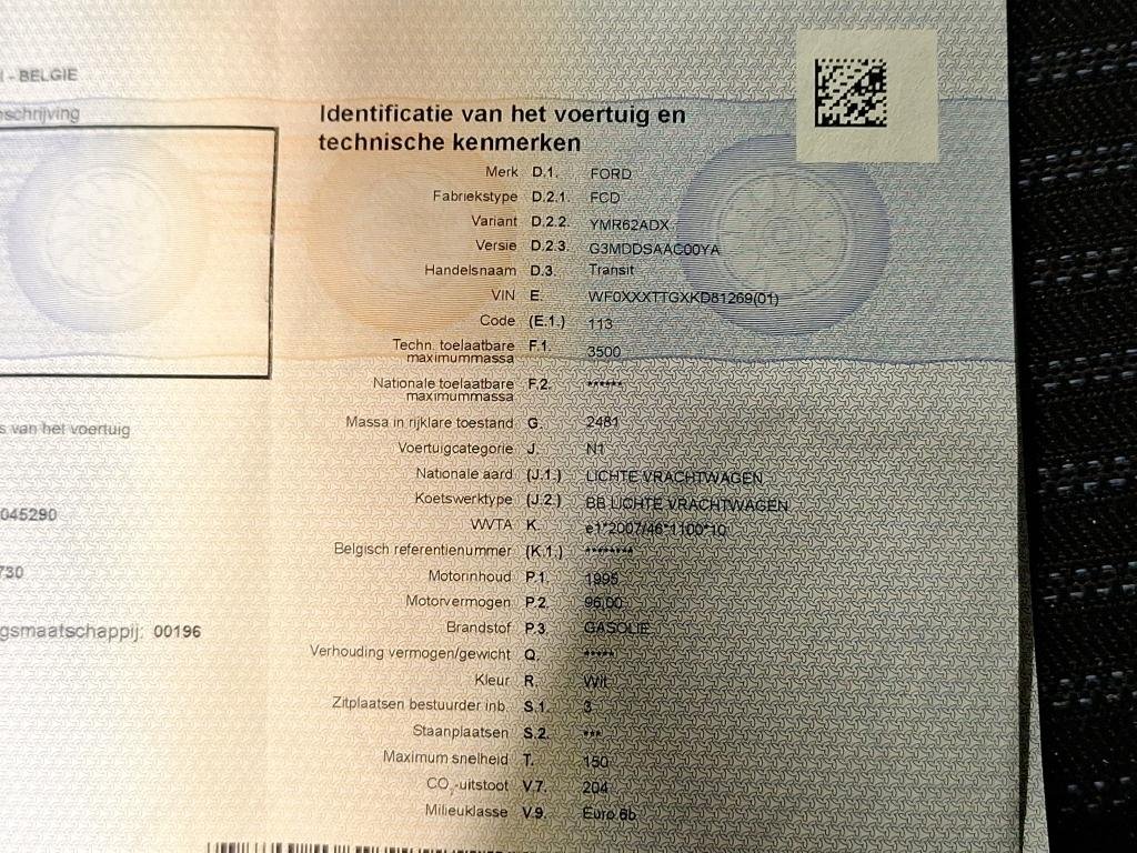 Ford Transit 2.0 TDCI Trend - 130 hp - 120.545 km