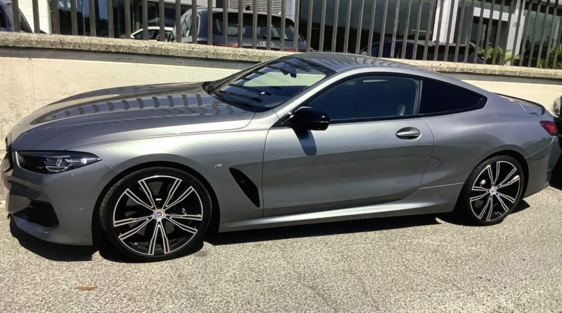 2022 BMW 8 Series salvage, VIN WBABC41050CK30019