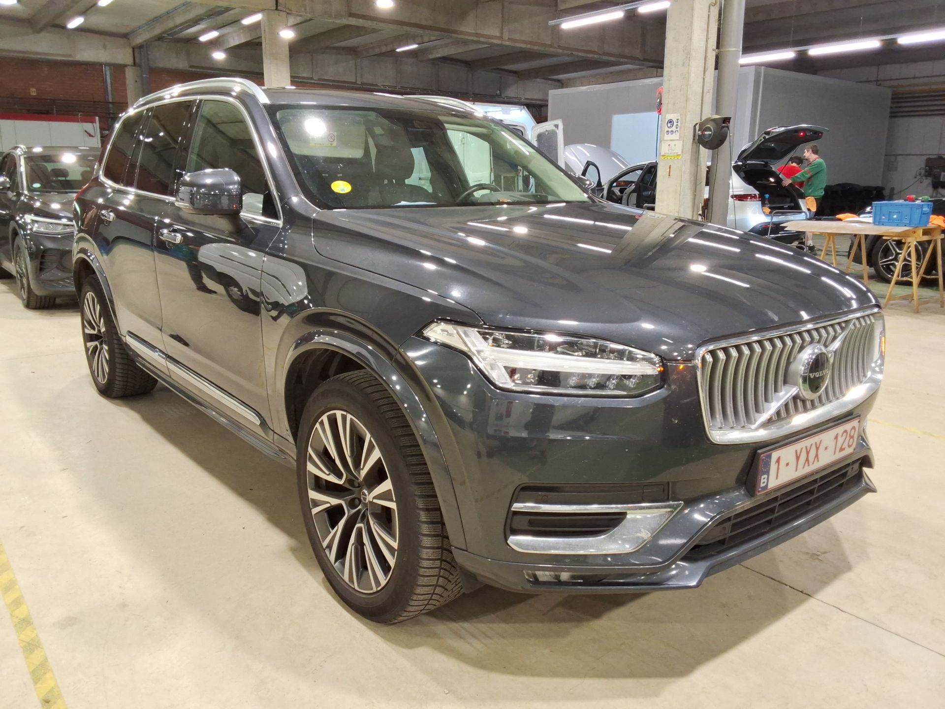2021 Volvo XC90 salvage, VIN YV1LFK2VCM1729898