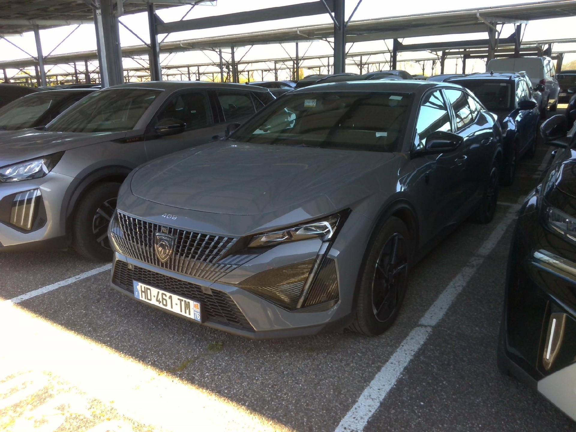 2025 Peugeot 408 salvage, VIN VR3FPHPY9SY557153